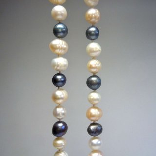 Langes ECHT Swasser Perlen Collier