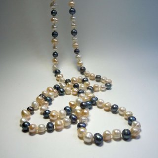 Langes ECHT Swasser Perlen Collier