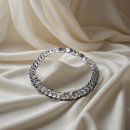 Attraktives 925 Silber Armband Moritz
