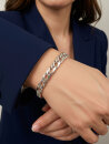 Massives 925 Silber Panzerarmband 9mm | Unisex Silberarmband 21,5cm