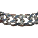 Massives 925 Silber Panzerarmband 9mm | Unisex Silberarmband 21,5cm