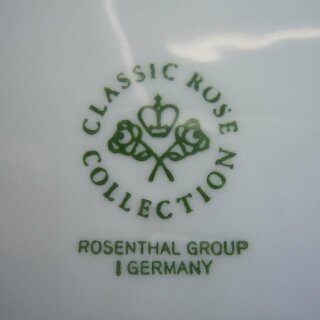 Rosenthal - Monbijou Grüne Ranke - Blumenvase - H 12 cm
