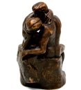 Bronzefigur „Der Kuss“ von Auguste Rodin – Reproduktion des berühmten Aktes von 1886