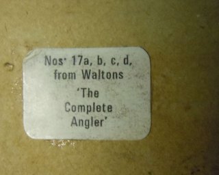 Engl. Glasdruckmalerei Angling Pl 2 -  1827