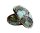 Samira - Silber Ohrringe Opal mit Zirkonia  weiß Harlekina