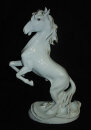 ENS Porzellan Figurine steigendes Pferd , Wallach, Hengst ab 1919