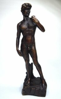 Bronze Akt - David - nach Michelangelo - Erotica
