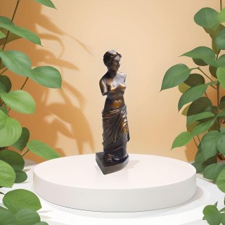 Bronzefigur „Venus von Milo“ – Reproduktion der antiken Skulptur in Museumsqualität