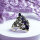 Amethyst Ring Jugendstil Navette aus 925 Silber mit Markasit