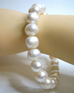 Edles Swasser Perlen Armband- flexibel