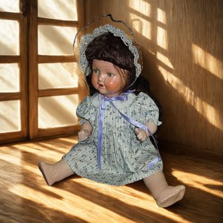 Armand Marseille Puppe 2966 3/6 – Massekopf, Mama-Stimme, ca. 1930, 55 cm