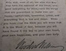 Orig. US White House Taschen Bibel bebildert & signiert 1917