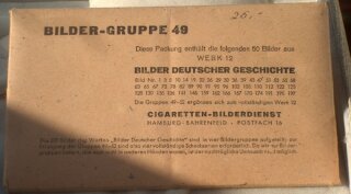 50 Sammelbilder Bilder deutscher Geschichte Gr.49