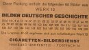 50 Sammelbilder Bilder deutscher Geschichte Gr.51