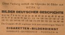 50 Sammelbilder Bilder deutscher Geschichte Gr.52