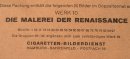 20 Sammelbilder Die Malerei der Renaissance Gr.41