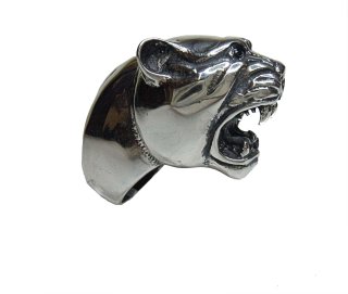 Hammer of Steel - sehr schwerer Panther Cougar Jaguar Football Ring