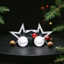 925 Sterling Silber Ohrstecker „White Star“...
