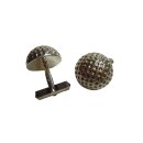 Exklusive Manschettenknöpfe aus 925 Sterling Silber – Handgefertigt, Meisterpunze, 19 mm