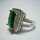 Party Fingers - Green Poison Cocktail Ring RG 62