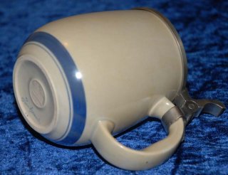 6 Rosenthal Keramik Krge CAMPANA Blauband