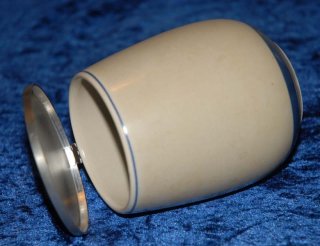 6 Rosenthal Keramik Krge CAMPANA Blauband