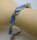 Samira - karibisches Silber Opal Sandalen Armband Beach Club