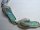 Samira - karibisches Silber Opal Sandalen Armband White Sand