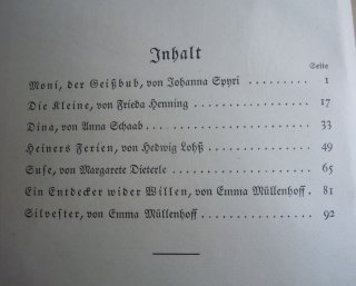 Immergrn Band 50 - Erzhlungen fr Kinder von 1932