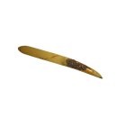 Historismus Brieföffner aus Bein mit Messing Applikation um 1880 – Antikes Sammlerstück