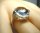 Zeitlos moderner Silber Designer Ring mit Bergkristall RG50