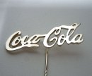 Große 925 Sterling Silber Coca Cola Anstecknadel (Mitarbeiter/Jubilar) Rarität