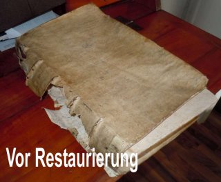 Ppstliche Rota Latein in Leder geb. a.d.Vatikan von 1649 restauriert