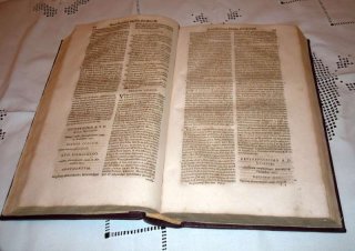 Ppstliche Rota Latein in Leder geb. a.d.Vatikan von 1649 restauriert