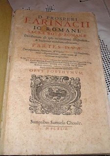 Ppstliche Rota Latein in Leder geb. a.d.Vatikan von 1649 restauriert