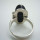 Eleganter Sterling Silber Onyx Art Deco Ring mit Markasiten RG56