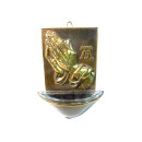 Antikes Albrecht Dürer Betende Hände Weihwasser Gefäß Messing Original