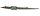 925 Silber ART DECO Aquamarin Stab Brosche / Krawattennadel mit Markasiten