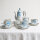 Art déco Roslyn Mokka-Service aus Bone China – ca. 1935