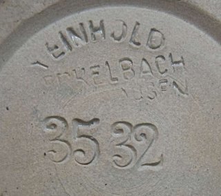 Reinhold Merkelbach Keramik Senftopf 3532