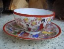 2 tlg. Sammelgedeck Espresso Mocca Tasse Japan Geishas