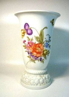 Rosenthal Blumenvase Maria mit Sommerblumen