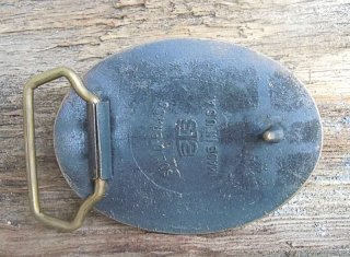 Vintage Buckle Grtelschnalle aus den 80er  BTS 4-Wheel Drive (Jeep) USA