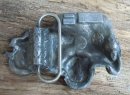 Vintage Buckle Gürtelschnalle aus den 70er Renegade CJ5 / CJ7 emailliert USA 1978