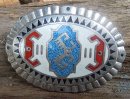 Vintage Buckle Gürtelschnalle Indianermotiv...