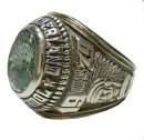 High School Ring 10K Weißgold Herff Jones von 1979 Virginia RG62  US10