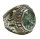 High School Ring 10K Weißgold Herff Jones von 1979 Virginia RG62  US10