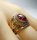 High School Ring 10K Gelbgold Josten von 1964 Oklahoma RG61  US 9.5