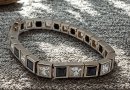 Elegantes Vintage 925 Silber Armband von 1950 –...