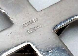 Ungetragenes 925 Silberkreuz Anhnger Jesus mit Kette